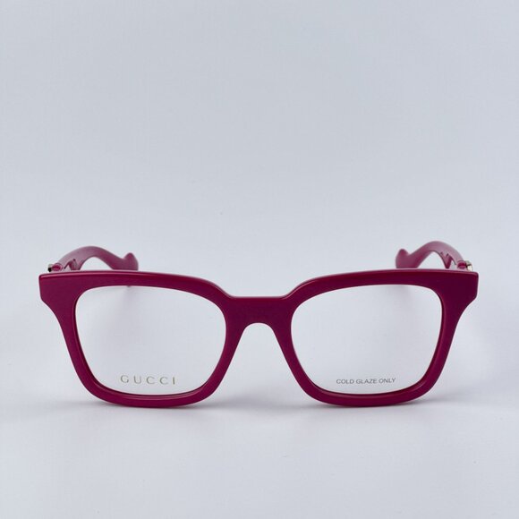 Gucci GG1728O 004 BRAND NEW Eyeglasses Red Pink Square Women main image 5